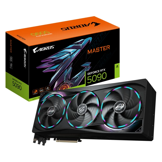 Gigabyte AORUS GeForce RTX 5090 Master 32G Videokaart