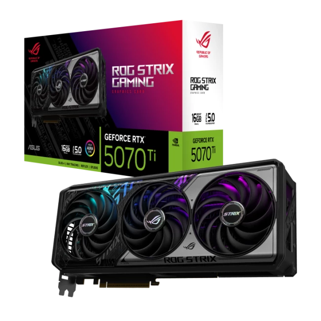 ASUS GeForce RTX 5070 TI 16G ROG STRIX GAMING videokaart