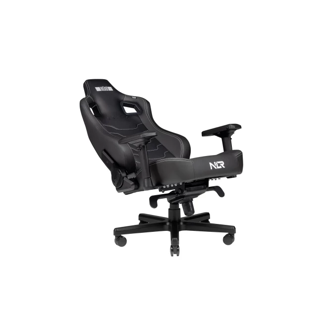 Next Level Racing Elite Black Leather + Suede Editie Bureaustoel